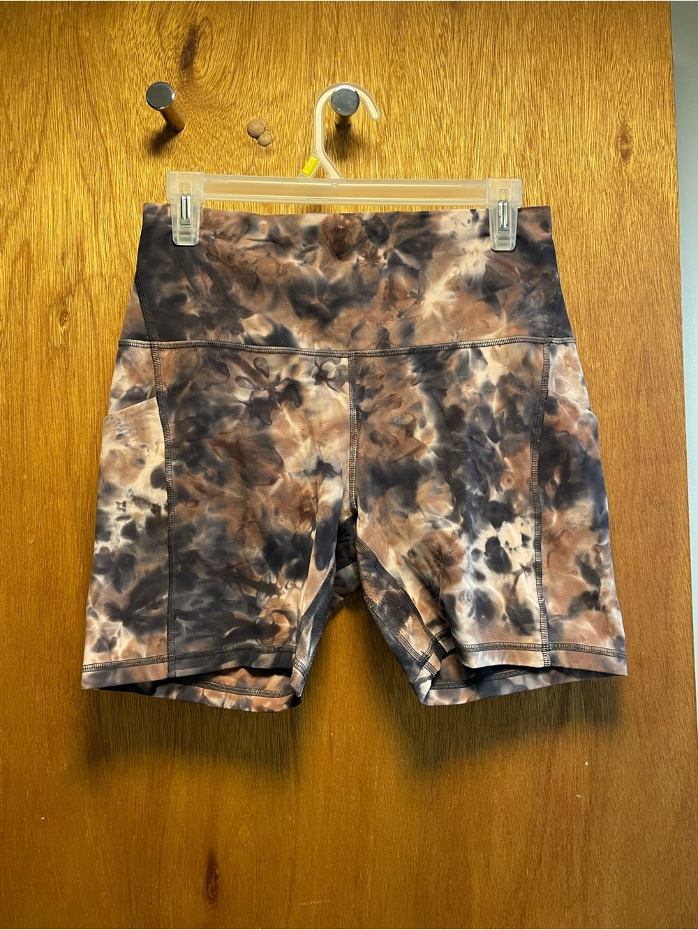 lululemon Tie-Dye High-Rise Bike Shorts